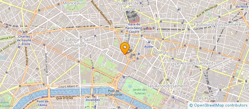 localisation de l'entreprise ALBYA à PARIS