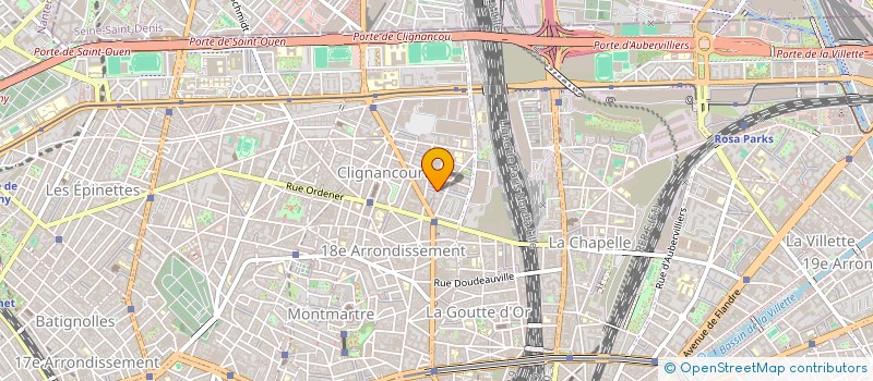 localisation de l'entreprise ALC à PARIS