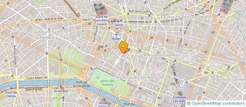 localisation de l'entreprise ALC à PARIS