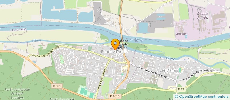 localisation de l'entreprise ALC à PONT-DE-L'ARCHE