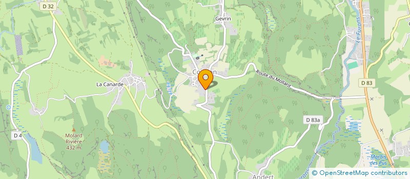 localisation de l'entreprise ALC  ANDERT-ET-CONDON