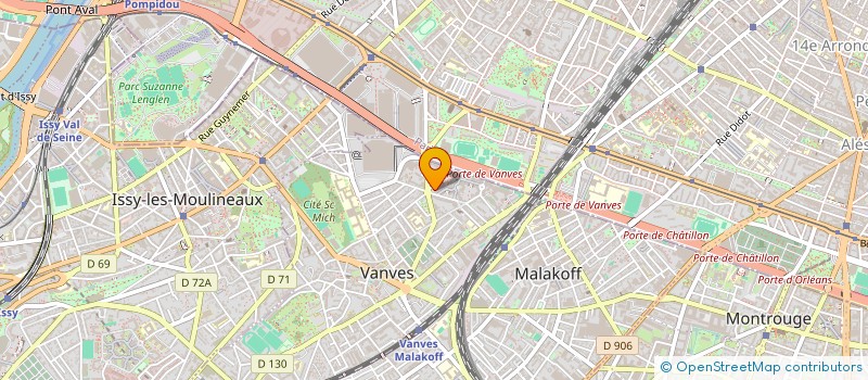 localisation de l'entreprise ALC  PARIS