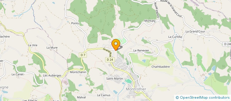 localisation de l'entreprise ALC  L'ARBRESLE