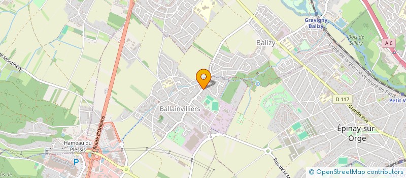 localisation de l'entreprise ALC  BALLAINVILLIERS