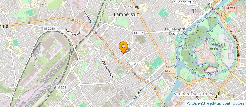 localisation de l'entreprise ALC ASSURANCES à LAMBERSART