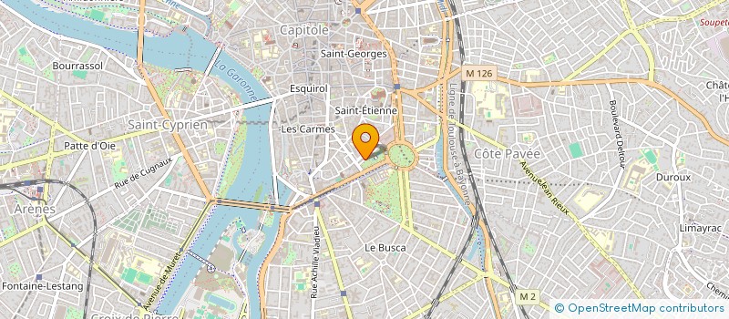 localisation de l'entreprise ALC AVOCATS  TOULOUSE