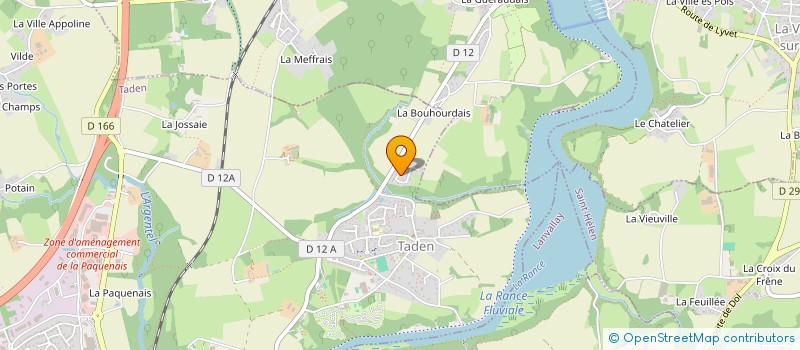 localisation de l'entreprise ALC BRETAGNE  TADEN