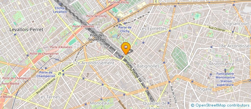 localisation de l'entreprise ALC FRANCE  PARIS