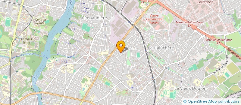 localisation de l'entreprise ALC GESTION  NANTES