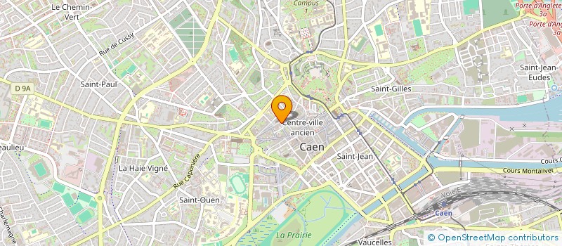 localisation de l'entreprise ALC INVEST à CAEN