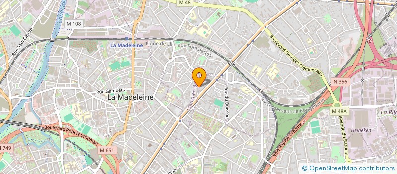 localisation de l'entreprise ALC INVESTISSEMENT à MARCQ-EN-BARŒUL