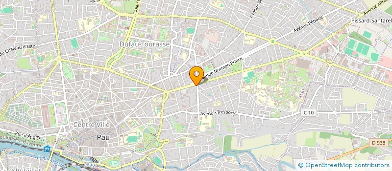 localisation de l'entreprise ALC PARTICIPATIONS à PAU