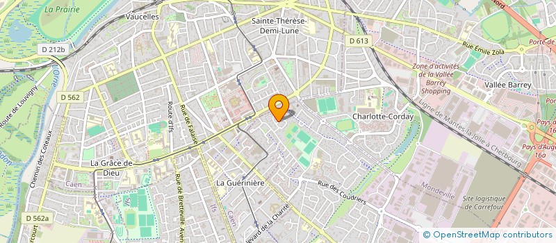 localisation de l'entreprise ALC PLATRERIE 14 à CORMELLES-LE-ROYAL