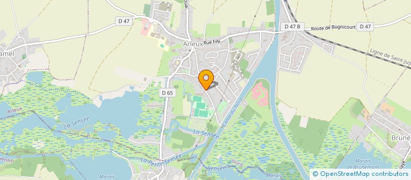 localisation de l'entreprise ALC PROJECT  ARLEUX