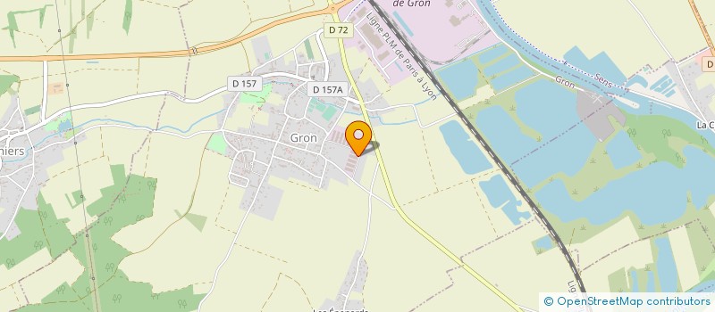 localisation de l'entreprise ALC SERVICES ACCESSOIRES LEVAGE CABLES  GRON