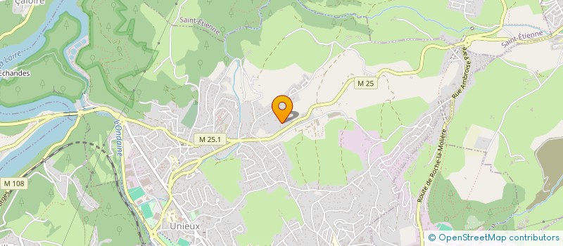 localisation de l'entreprise ALC TELECOM à UNIEUX
