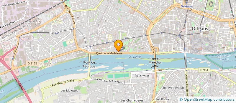 localisation de l'entreprise ALC VICKY à ORLEANS