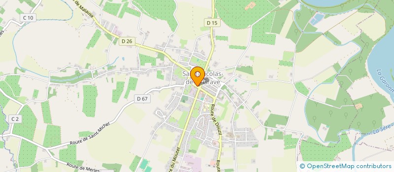 localisation de l'entreprise ALCA  SAINT-NICOLAS-DE-LA-GRAVE