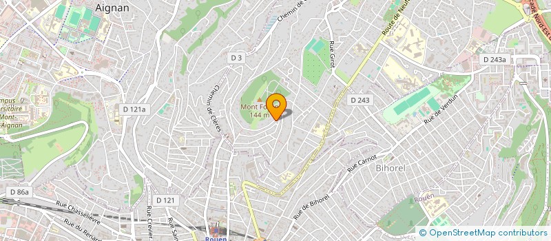 localisation de l'entreprise ALCA  BOIS-GUILLAUME