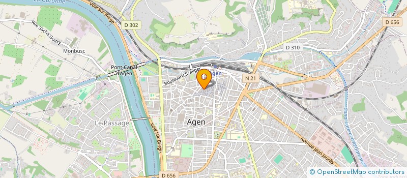 localisation de l'entreprise ALCA BK AGEN à AGEN