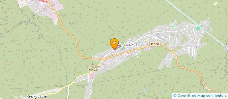 localisation de l'entreprise ALCA INDUSTRIE  LE ROVE