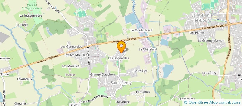 localisation de l'entreprise ALCA INVEST  SAINT-REMY