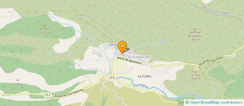 localisation de l'entreprise ALCACIUM CONSEILS & TECHNOLOGIES  COURSEGOULES