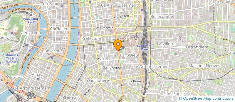 localisation de l'entreprise ALCADIA ENTREPRISES à LYON