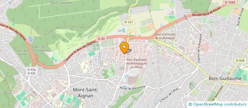 localisation de l'entreprise ALCALA  MONT-SAINT-AIGNAN