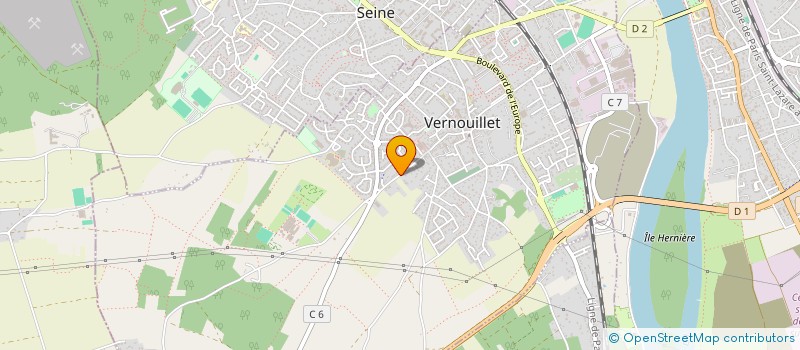localisation de l'entreprise ALCALINE CONSEIL à VERNOUILLET