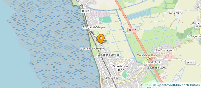 localisation de l'entreprise ALCAMA à CHATELAILLON-PLAGE