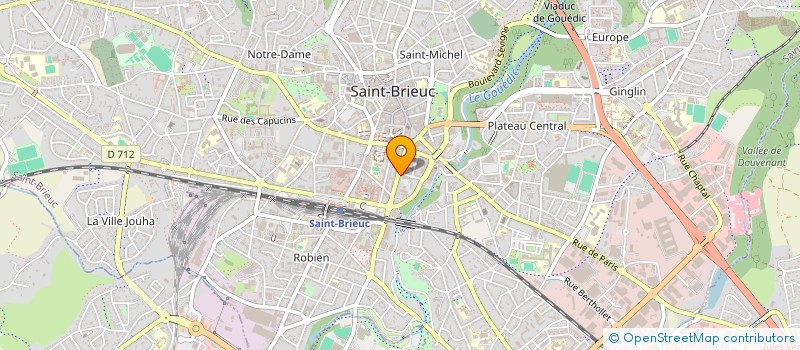 localisation de l'entreprise ALCAMAJO à SAINT-BRIEUC