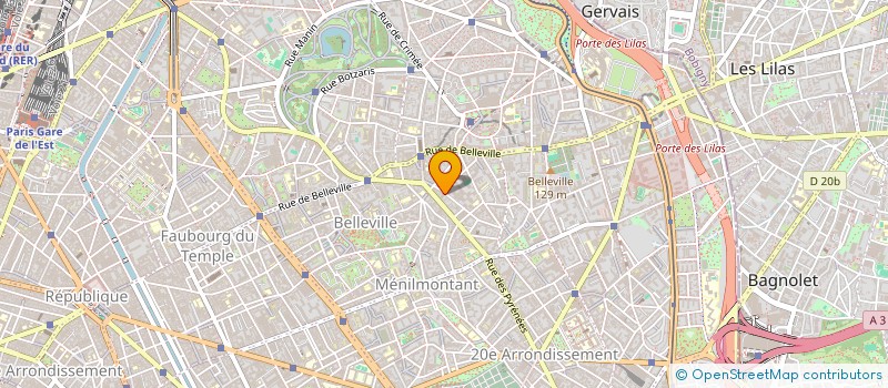 localisation de l'entreprise ALCANA  PARIS