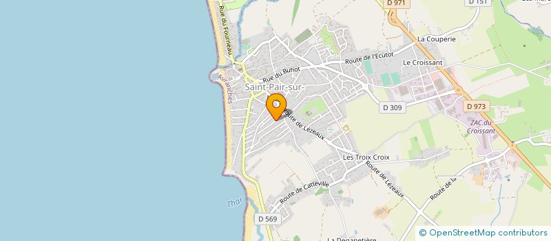 localisation de l'entreprise ALCANE  SAINT-PAIR-SUR-MER