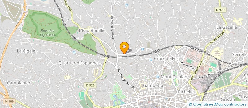 localisation de l'entreprise ALCANISTES  NIMES