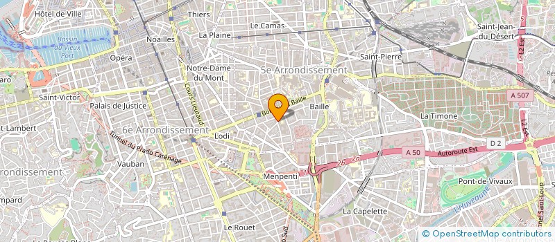 localisation de l'entreprise ALCANIZ-GIORLA à MARSEILLE