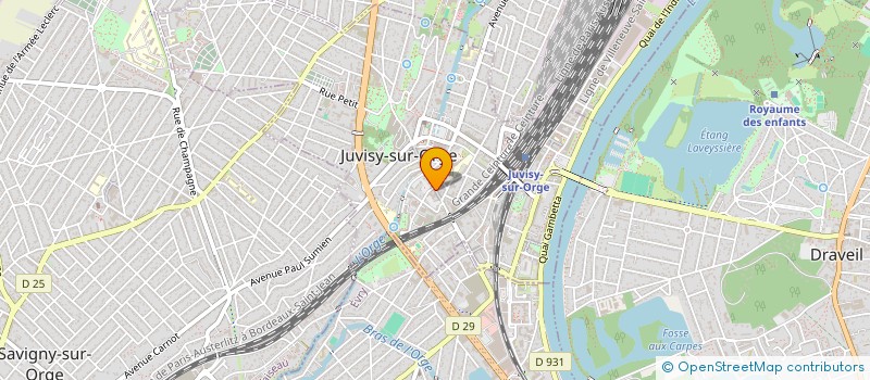 localisation de l'entreprise ALCANTARA à JUVISY-SUR-ORGE