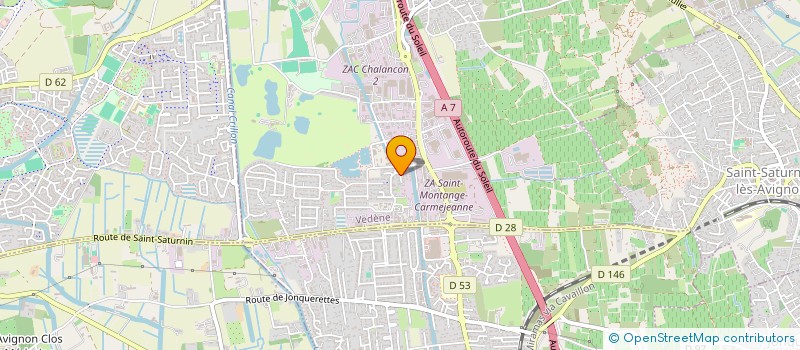 localisation de l'entreprise ALCANTARA AGENCY  VEDENE