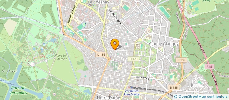 localisation de l'entreprise ALCANTARA INDUSTRIES  LE CHESNAY-ROCQUENCOURT