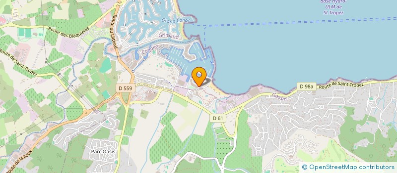 localisation de l'entreprise ALCAPA  COGOLIN