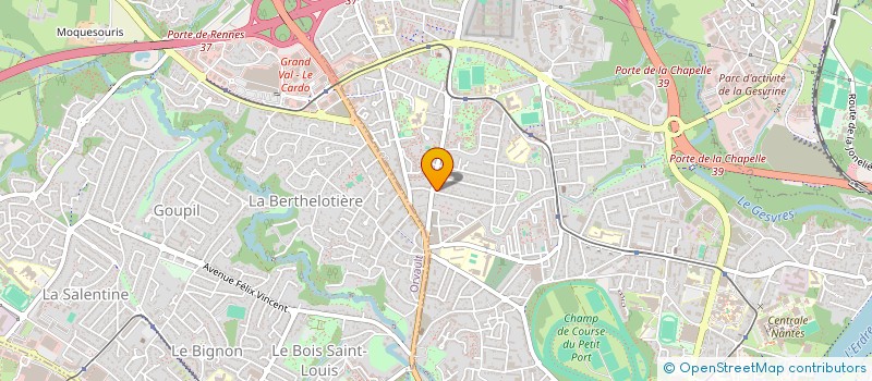 localisation de l'entreprise ALCAPITAL à NANTES
