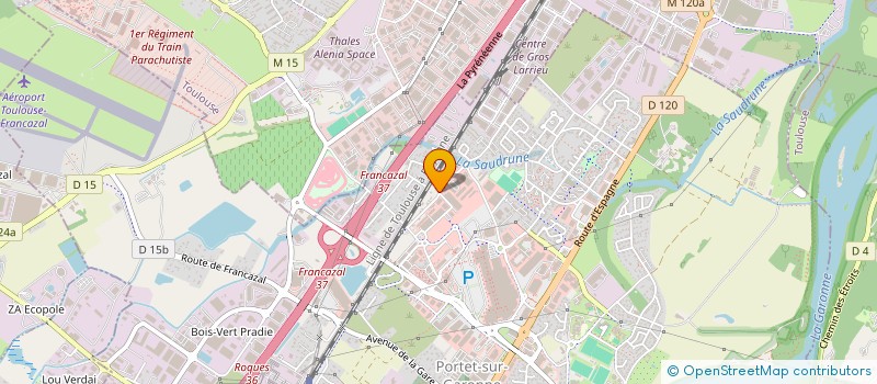 localisation de l'entreprise ALCAR - RIVALS  PORTET-SUR-GARONNE