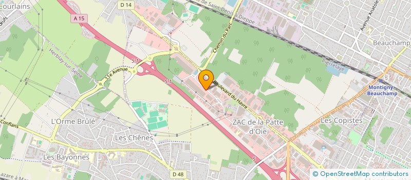 localisation de l'entreprise ALCARAN à HERBLAY-SUR-SEINE