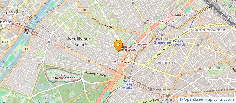 localisation de l'entreprise ALCARISA SARL à NEUILLY-SUR-SEINE