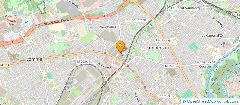 localisation de l'entreprise ALCASA  LILLE