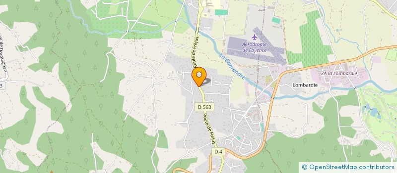 localisation de l'entreprise ALCAT  FAYENCE