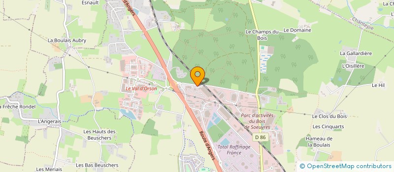 localisation de l'entreprise ALCATRAZ  VERN-SUR-SEICHE