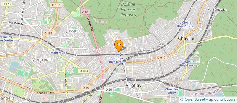 localisation de l'entreprise ALCAVI  VIROFLAY