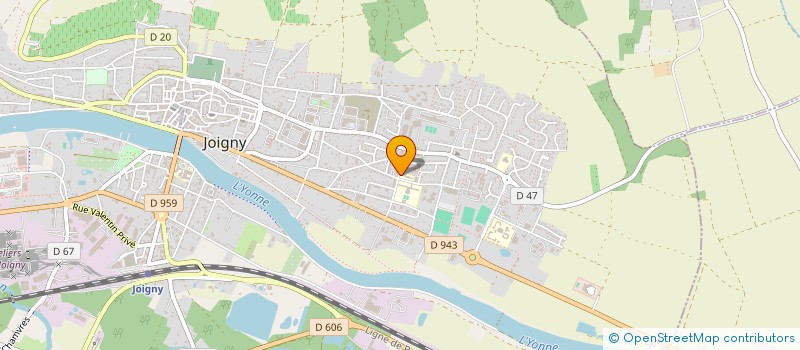 localisation de l'entreprise ALCAZAR  JOIGNY