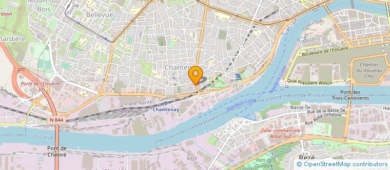 localisation de l'entreprise ALCAZART à NANTES